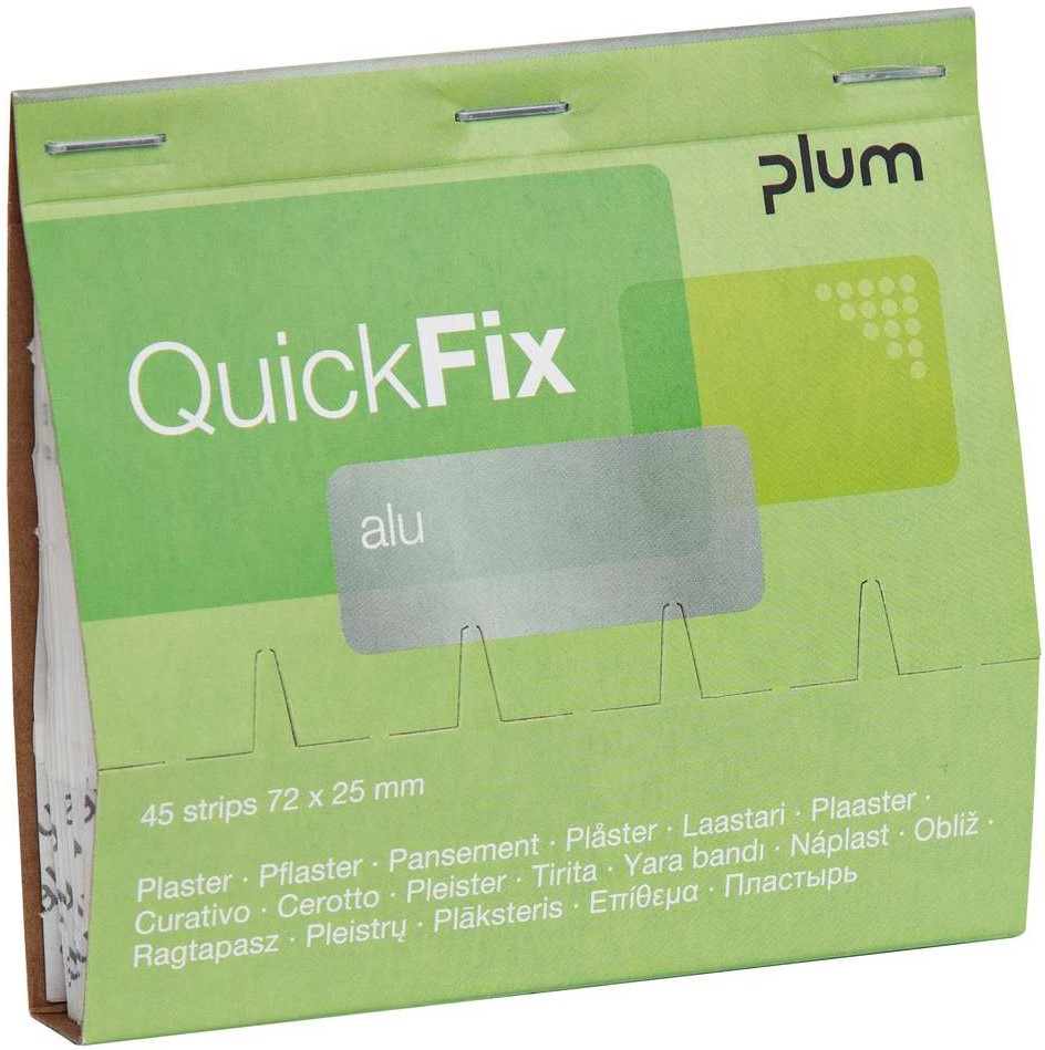 Plastry nieprzylegające PLUM QuickFix ALU
