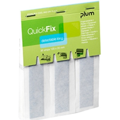 Plastry wykrywalne długie Plum QuickFix