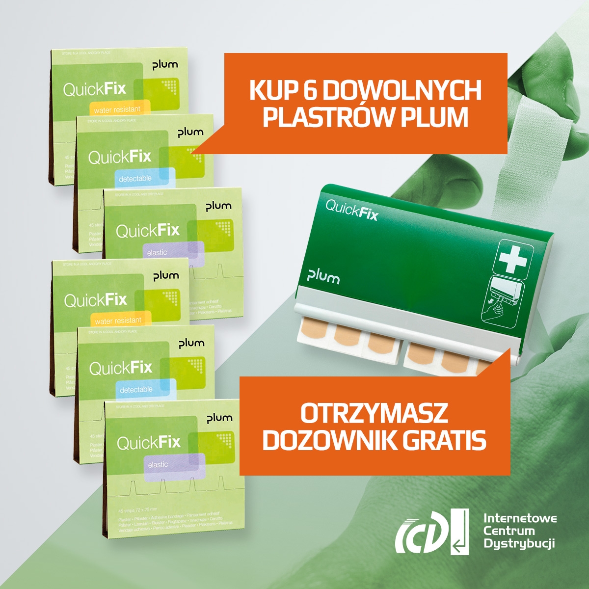 Promocja plastrów QuickFix Promocja plastrów QuickFix