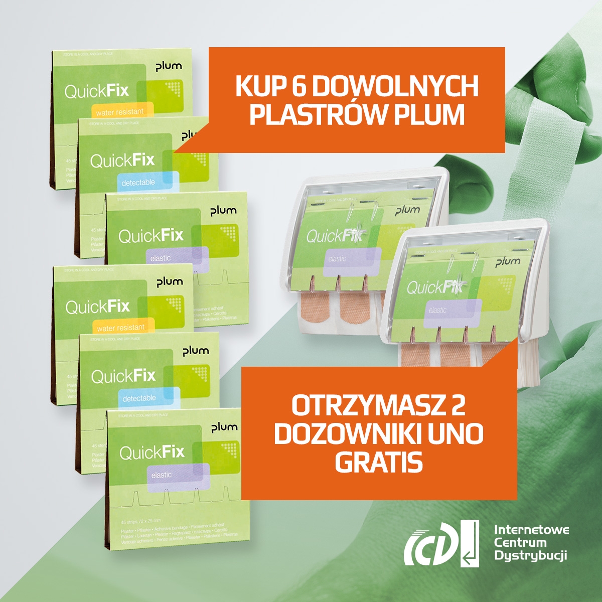 Promocja plastrów QuickFix Promocja plastrów QuickFix
