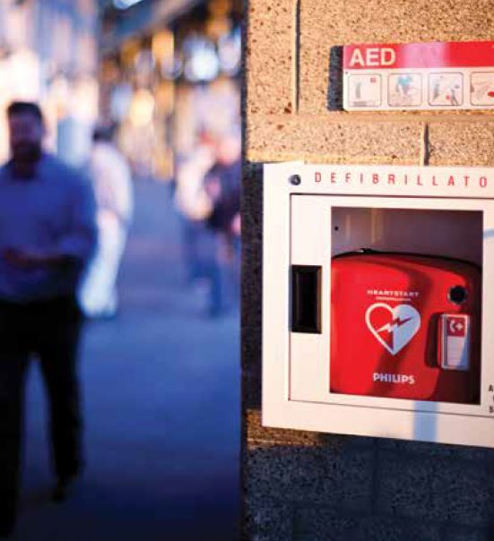 Rozmieszczenie AED